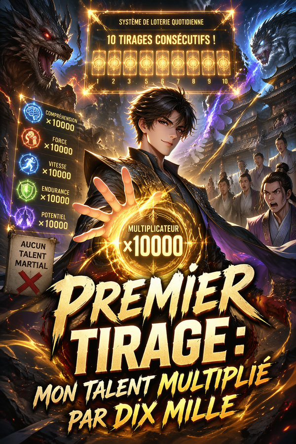 Premier tirage : mon talent multiplié par dix mille