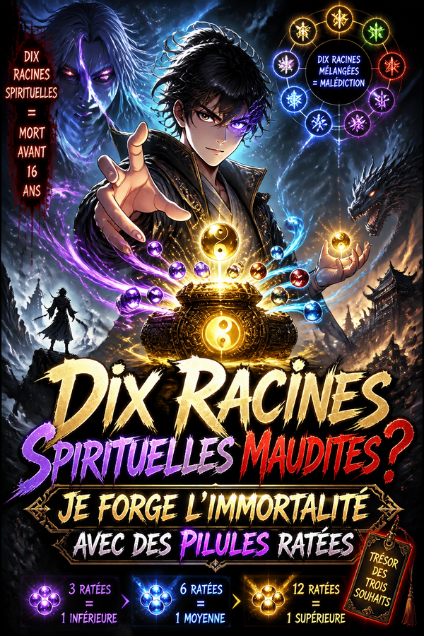 Dix Racines Spirituelles Maudites ? Je forge l'immortalité avec des pilules ratées
