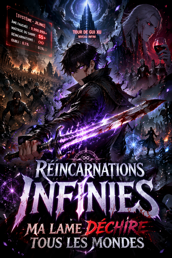 Réincarnations Infinies : Ma Lame Déchire Tous les Mondes