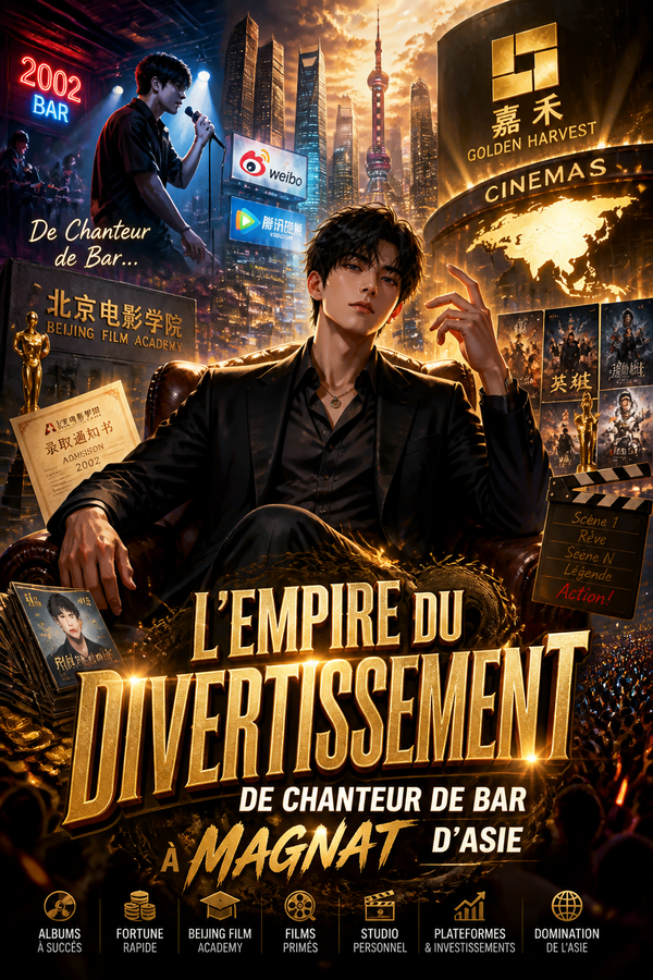 L'Empire du Divertissement : De Chanteur de Bar à Magnat d'Asie