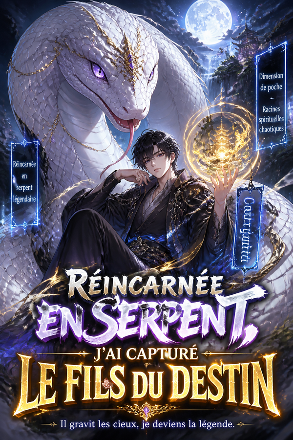 Réincarnée en serpent, j'ai capturé le fils du destin