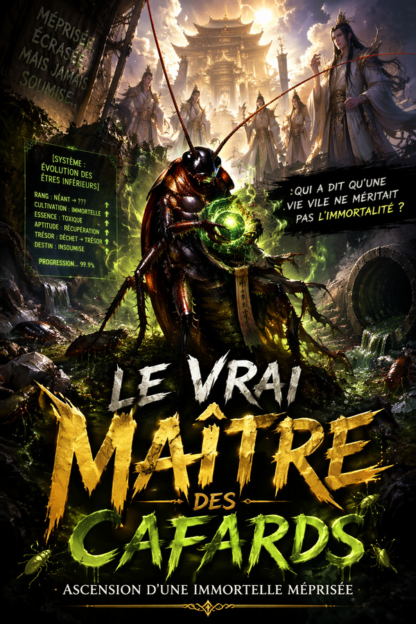 Le Vrai Maître des Cafards : Ascension d'une Immortelle Méprisée