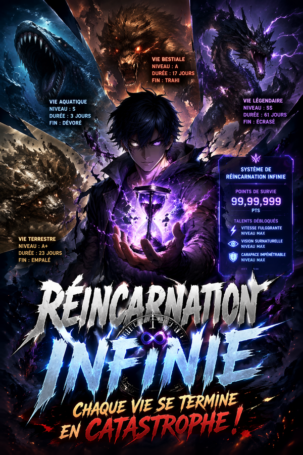 Réincarnation Infinie : Chaque Vie Se Termine en Catastrophe !