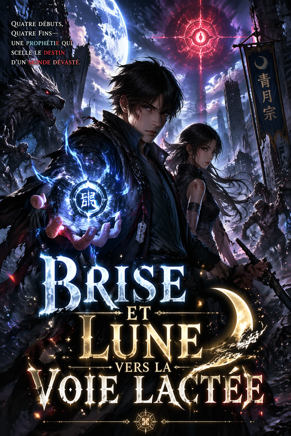 Brise et Lune Vers la Voie Lactée
